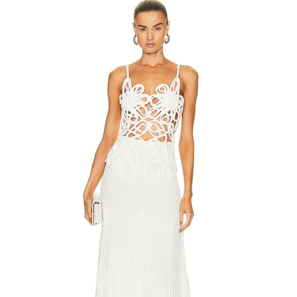 COPY - Cult Gaia knock off crochet maxi dress
